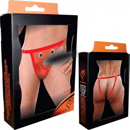 Cueca Destaque Pauzão Sexy Jockstrap Especial StrapOn Ousada Divertida Picante