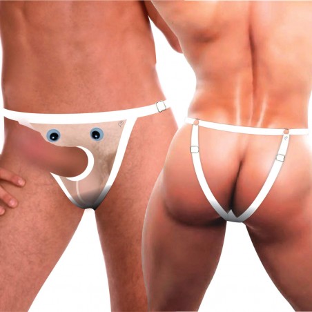 Cueca Destaque Pauzão Sexy Jockstrap Especial StrapOn Ousada Divertida Picante