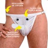 Cueca Destaque Pauzão Sexy Jockstrap Especial StrapOn Ousada Divertida Picante
