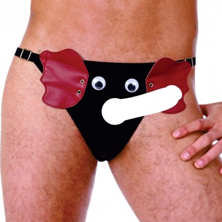 Cueca Elefante Sexy Jockstrap Especial Ousada StraOn Picante