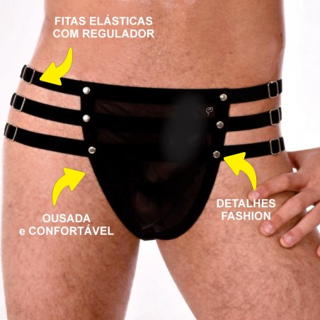 Cueca Fashion Sexy Especial Ousada Picante Regulável