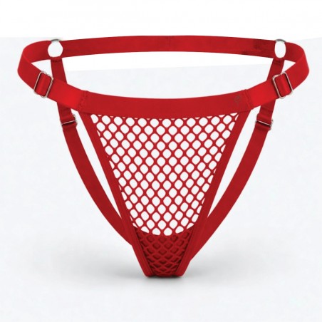 Cueca Sexy Jockstrap Especial Ousada Picante Vermelha Paixão