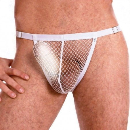 Cueca Sexy Jockstrap Especial Ousada Picante Branca