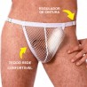 Cueca Sexy Jockstrap Especial Ousada Picante Branca
