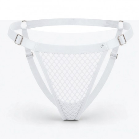 Cueca Sexy Jockstrap Especial Ousada Picante Branca