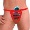 Cueca Sexy Gaiola Jockstrap Especial Ousada Picante Vermelha Paixão