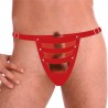 Cueca Sexy Gaiola Jockstrap Especial Ousada Picante Vermelha Paixão