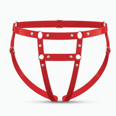 Cueca Sexy Especial Aberta Ousada Picante Vermelho Paixão