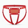 Cueca Sexy Jockstrap Especial Aberta Ousada Vermelha Paixão Picante