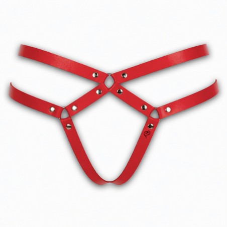 Cueca Sexy Estrutural Especial Jockstrap Ousada Vermelho Picante