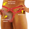 Cueca Sexy Estrutural Especial Jockstrap Ousada Vermelho Picante