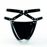 Cueca Sexy Estrutural Especial Jockstrap Ousada Preta Picante