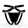 Cueca Sexy Estrutural Especial Jockstrap Ousada Preta Picante