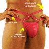 Cueca Sexy Estrutural Especial Jockstrap Ousada Vermelho Paixão Picante