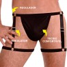 Cueca Jockstrap Sexy Especial Cinta Ousada Preta Picante