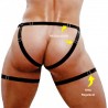Cueca Jockstrap Sexy Especial Cinta Ousada Preta Picante
