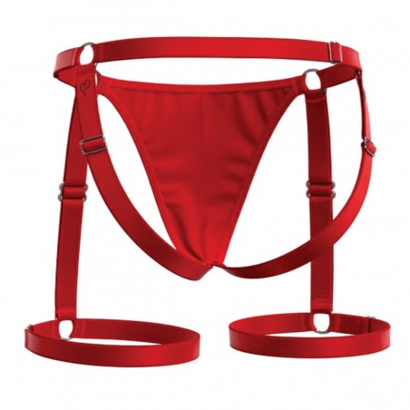 Cueca Jockstrap Sexy Especial Cinta Ousada Vermelho Picante