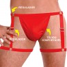 Cueca Jockstrap Sexy Especial Cinta Ousada Vermelho Picante