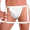 Cueca Jockstrap Sexy Especial Cinta Ousada Branca Picante