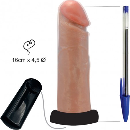Strap On Dildo 16CM Delícia Com Cinta Maxx Acolchoada Exclusiva