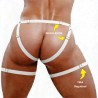Cueca Jockstrap Sexy Especial Cinta Ousada Branca Picante