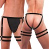 Cueca Jockstrap Sexy Especial 2 Cinta Ousada Preta Picante