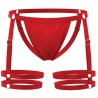 Cueca Jockstrap Sexy Especial 2 Cinta Ousada Vermelho Paixão Picante