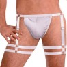 Cueca Jockstrap Sexy Especial 2 Cinta Ousada Branca Picante