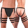 Cueca Jockstrap Sexy Especial 3 Cinta Ousada Preta Picante