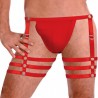 Cueca Jockstrap Sexy Especial 3 Cinta Ousada Vermelha Paixão Picante