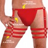 Cueca Jockstrap Sexy Especial 3 Cinta Ousada Vermelha Paixão Picante