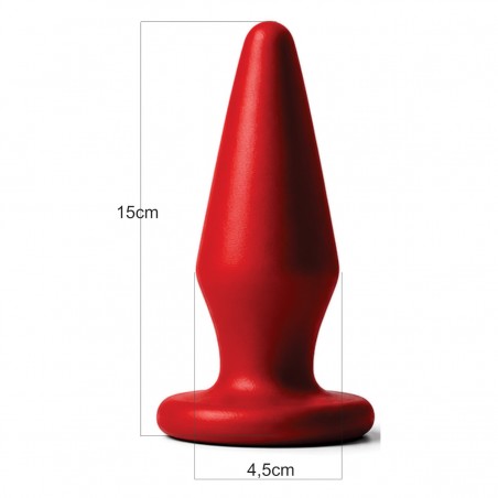 Plug Maxx Soft Especial Siliconado 15cm Por 4,5cm de Diâmetro