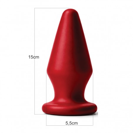 Plug Maxx Soft Especial Siliconado 15cm Por 5,5cm de Diâmetro