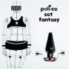Kit Fantasia Police Sensual com Algemas Plugada