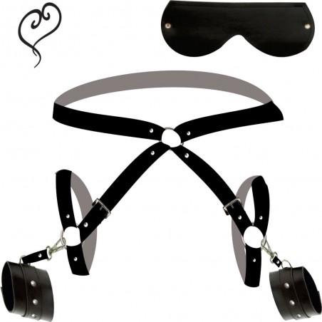 Harness com Algemas Prendedora de Punhos ou Pernas