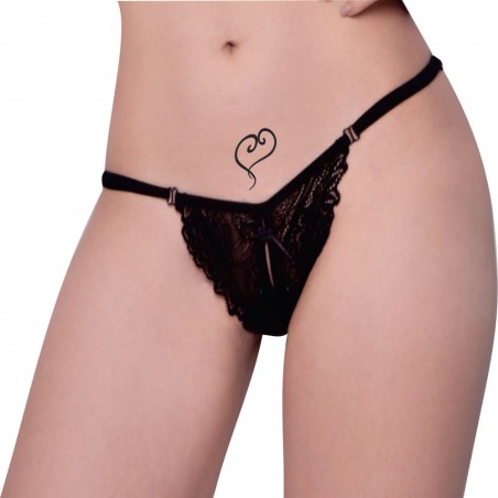 Calcinha e Soutien Aberta Preta Femme Fatale Very Sexy