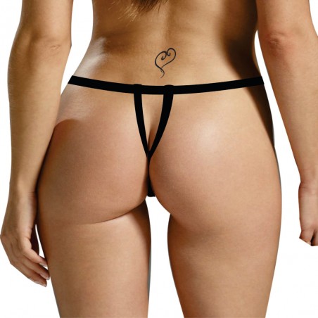 Calcinha e Soutien Aberta Preta Femme Fatale Very Sexy