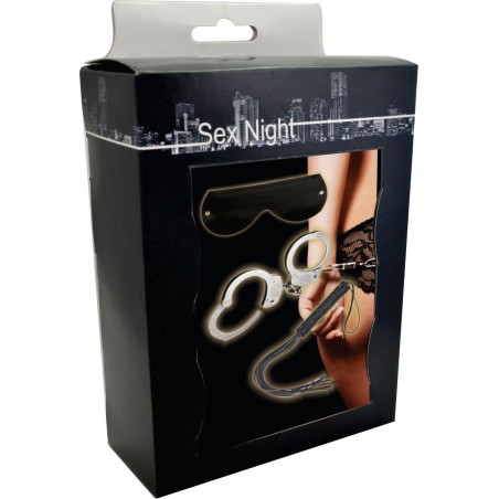 Kit: Máscara Algemas Chicote Innamorata Love Items Fetiche BDSM